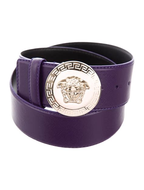 purple versace belt mens|most expensive Versace belt.